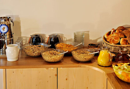 Haus Küng Frühstücksbuffet Haus Küng Frühstücksbuffet