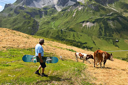 Aussicht von der Alm Aussicht von der Alm